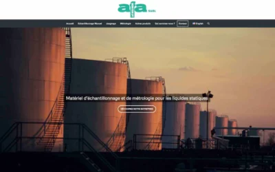 Création d’un site vitrine entre Genève et Annecy en Haute-Savoie : AFA Sarl