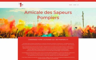 Création d’un site internet à Saint-Julien-en-Genevois : Événement Fire Color