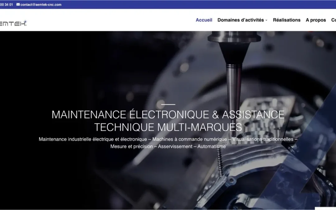 Refonte du site AEMTEK