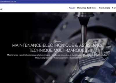 Réalisation du site AEMTEK