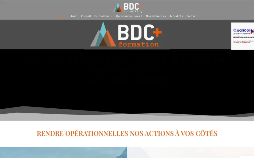 Création site web dans le Bassin Lémanique : BDC Plus Consulting