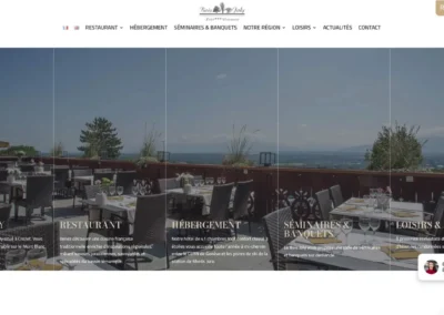 Réalisation du site Bois Joly