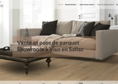 Réalisation du site La Dernière Touche