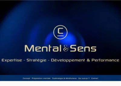 Réalisation du site Mental & Sens