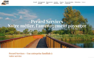 Refonte du site Perard Services