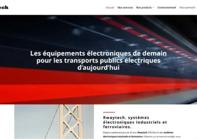 Réalisation du site RwayTech