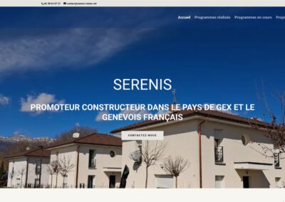 Promoteur immobilier spécialisé dans la construction de villas et appartements dans le Pays de Gex et le Genevois français.